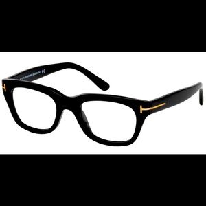 Tom Ford Shiny Black Unisex Eyeglasses
